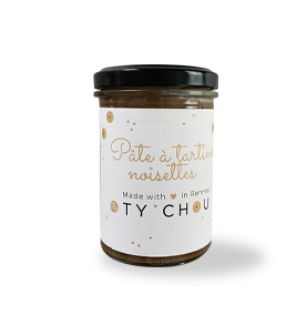 Pâte à tartiner aux noisettes TY’CHOU